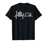 Autism Puzzle Heartbeat Tshirt - Autism Awareness Shirts