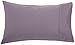 Amazon Brand – Pinzon 400 Thread Count Egyptian Cotton Sateen Hemstitch Pillow Cases - Set of 2, King, Pale Purple