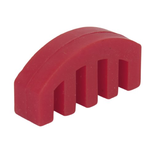 image for Non-brand Red Heavy Rubber Practice Mute For 4/4 4 String Violin Viola