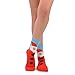 TeeHee Christmas Holiday 12-Pack Gift Socks for Women with Gift Box (Holiday-D)