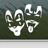Insane Clown Posse Icp Faces White Sticker Decal Car Window Wall Macbook Notebook Laptop Sticker Decal