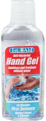 1st Aid Anti-Bacterial Hand Gel 75% Ethyl Alcohol 100ml Kills 99.99% Germs