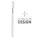 totallee Thin iPhone Xs Case, Thinnest Cover Ultra Slim Minimal - for Apple iPhone Xs (2018) (Frosted Clear)