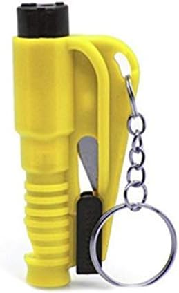 Lightleopard Two-In-One Keychain Safety Hammer Car-Hold Mini Safety Hammer Escape Hammer
