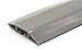 6.5 Feet Cable Protector + Cord Cover — Durable Gray PVC is Flexible, Odor Free, Easy to Unroll and Open — Conceal Wires at Home, Office, Warehouse, Workshop, Concerts