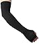 Cosynook UV Protection Cooler Arm Sleeves for Bike Cycling Golf hand Cover (CMMM03-BLACK)