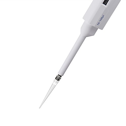 Four E's Scientific Single-Channel Pipettors Adjustable Variable Volume Micro Pipettes, 10-100uL