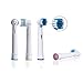 Replacement Brush Heads Compatible with Oral b Braun Electric Toothbrush - 20 Pack of Brush Heads by Bixshell