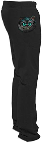 MayDay Men's Cheshire Cat Alice In Wonderland Running Pants XL Black
