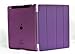 Smart Magnetic Cover for Apple iPad 2, iPad 3 and iPad 4 Auto Sleep/Wake / Stand Function (2in1 Purple, for iPad 2/3/4)