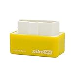 JiaUfmi OBD2 Plug and Drive OBDII Performance Chip Tuning Box for ECU Benzine Car, Yellow