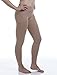 Compression Footless Pantyhose for Women 20-30mmHg - Graduated Compression Leggings for Pregnancy, Swelling, Varicose Veins Circulation, DVT - Beige, Large - A717BE3