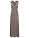 LA BASIC Women's Sleeveless Wrap Bodice Maxi Dress - Made in USA (S-3XL / 28 Colors)