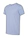 BELLA+CANVAS Unisex Jersey Short Sleeve Tee, Heather Blue, Medium