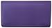 Violet Vinyl Checkbook Cover