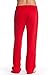 LIFEGUARD Fleece, Sweatpants with Pockets on Both Sides - Red Cotton Polyester 50/50. (Small)