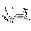 LITING Home Rowing Machine, Roeimachine Multifunctionele Machine Indoor Fitness Training Equipment (Kleur : Wit, Maat…