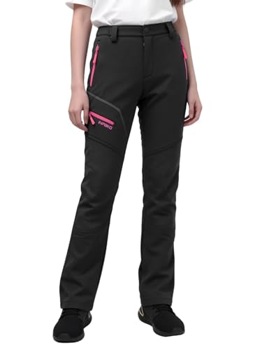 INPAKO Women's Winter Hiking Pants Fleece Lined