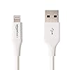 Amazon Basics Câble Lightning vers USB A pour iPhone et iPad – 0,9 m – Lot de 1 , Blanc