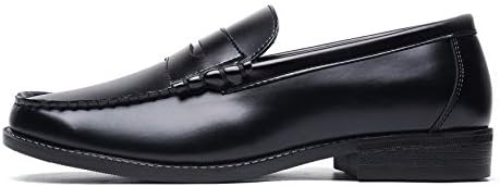 Jo Marino Student Shoes, Men’s, Loafer, Lightweight, Comfortable, Cushioning, Non-Slip, Odor-Resistant, Water Repellent, Wide, 3EEE