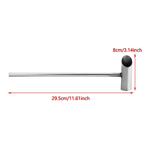 Marshmallow Machine Spoon 29cm Safe Stainless Steel Sugar Spoon Long Handle for Cotton Candy Marshmallow Floss