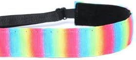 Mavi Bandz Adjustable Non-Slip Fitness Headbands - Rainbow