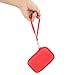 Hard Travel Case Replacement for Samsung T3 T5 Portable 250GB 500GB 1TB 2TB SSD USB 3.0 External Solid State Drives by co2CREA (Red Case)