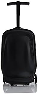 20 Inch Unisex Multi-Functional Scooter Travel Upright Suitcase Luggage (black)
