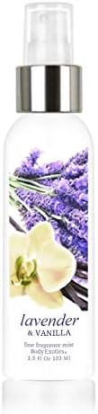 Dreamy Lavender Vanilla Alcohol-Free Perfume Mist 5 Fl Oz Dreamy, Intoxicating Blend of English Lavender, Italian Bergamot, Vanilla Bean & Creamy Vanlla - with Plant Extracts