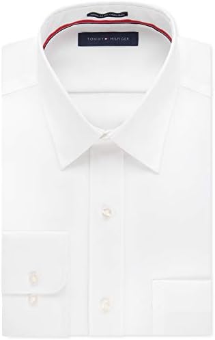 tommy hilfiger slim fit non iron dress shirt Tommy Hilfiger Men's Non Iron Slim Fit Dress Shirt