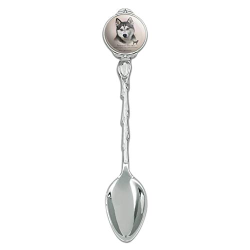 Siberian Husky Dog Breed Novelty Collectible Demitasse Tea Coffee Spoon