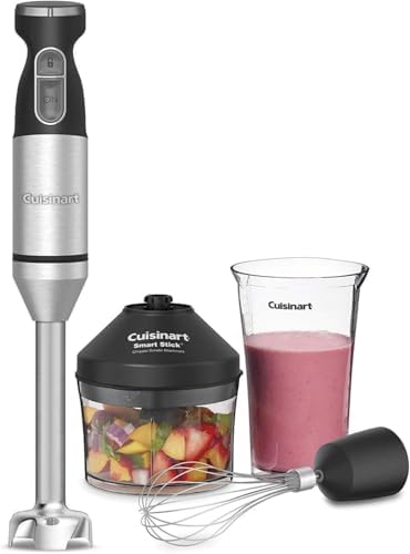 Cuisinart CSB-79 Smart Stick 2 Speed Hand Blender, Stainless Steel/Black Cuisinart - Brandclub - Cuisinart CSB-79 Smart Stick 2 Speed Hand