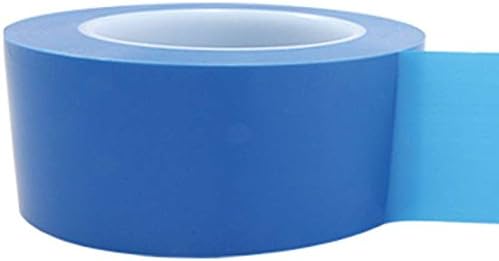 Ultraclean Super-Tack, Zero Residue Cleanroom Construction Tape, Blue, 3" Plastic Core, 2" x 36 Yards