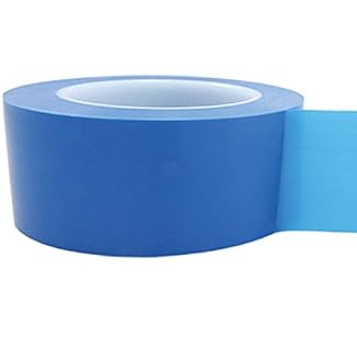 Ultraclean Super-Tack, Zero Residue Cleanroom Construction Tape, Blue, 3″ Plastic Core, 2″ x 36 Yards