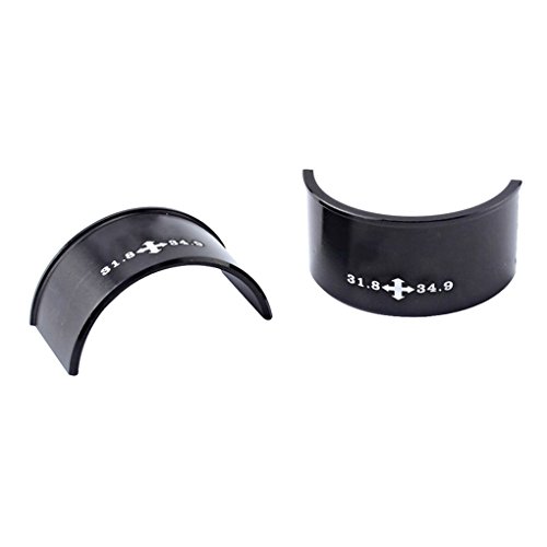 2pcs 28.6mm to 31.8mm 31.8mm to 34.9mm Shim Adapter Bicycle Bike Front Derailleur Conversion Shim - Thumbnail 4