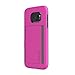 Samsung Galaxy S7 case, Incipio Stowaway, Credit Card Case with Integrated Stand Wallet Polycarbonate Rigid Cover  - Pink