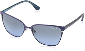 Vogue Sunglasses VO3962S 982S8F Matte Brushed Blue 56 18