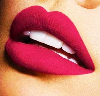 bold lipstick