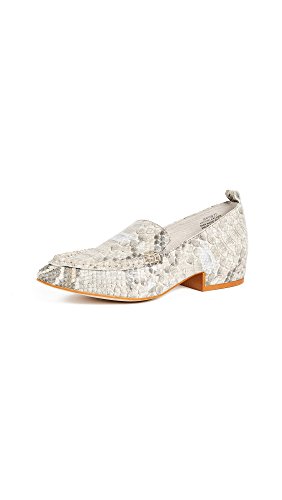 Jeffrey Campbell Women's Barnett Loafers, Grey, 6.5 B(M) US