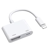 [Apple MFi Certified] Lightning to HDMI Adapter for