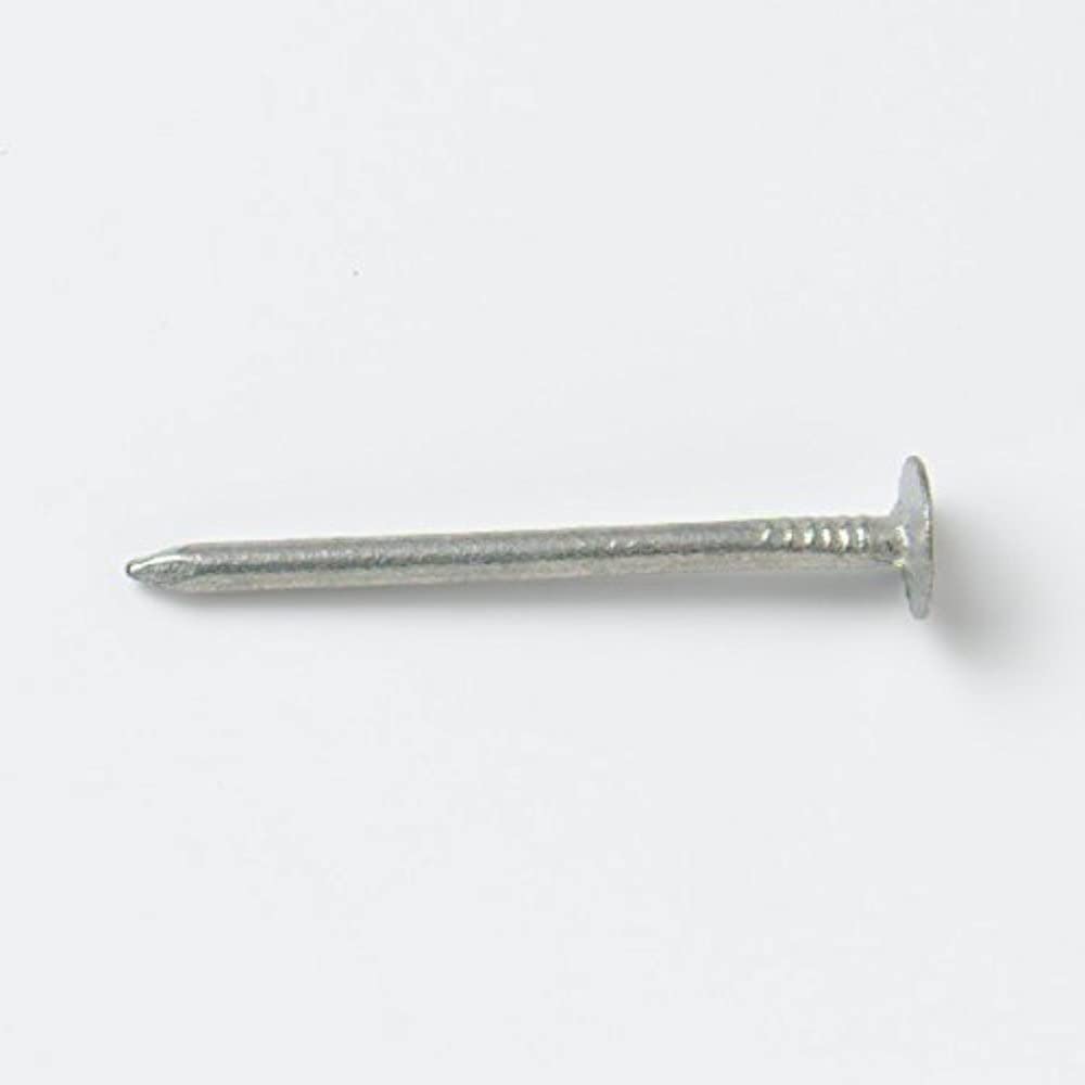 Merriway BH07221 (500 gm) Galvanised Roofing Felt Clout Nails Extra Large Head 30mm (1.1/4 inch) - Pack of 500 gm
