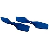 KBDD Blade Nano CP X / CP S Pearl Blue Extreme Edition Tail Rotor Blades - 2 Pack #5054
