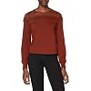 ONLY ONLCHERRY L/S MESH O-NECK SWT dames sweater
