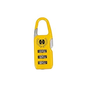 Harrison PK-1 (3 Digit Code)-0100 Combination Padlock (Multicolor, Painted Finish)