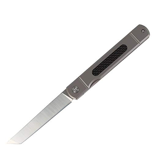 MASALONG kni205 D2 blade, carbon fiber + titanium