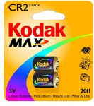 Kodak MAX KCR2-2 Lithium Photo Battery, 2 Pack