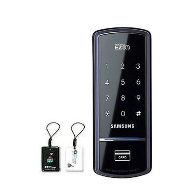 New Samsung Ezon Shs-1321 Digtial Door Lock Shs-1320 Upgrade Model + 4 Keytags Fast Shipping