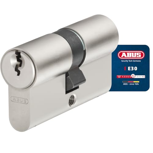 ABUS E30NP 40/60 Profile Cylinder Lock with Emergency and Danger Function Including 5 Keys ABUS Security Level 6