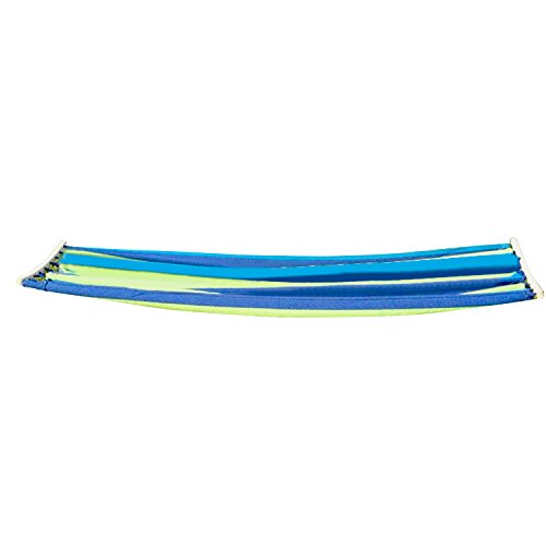 Zgood Single Fabric Hammock Garden Yard Relaxing Bed Outdoor Camping Tree Hanging Seat Chair Bule - Thumbnail 4