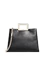 MICHAEL Michael Kors Women's Kristen Large Satchel, Black, One Size